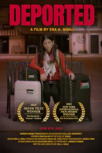a poster for the film deported